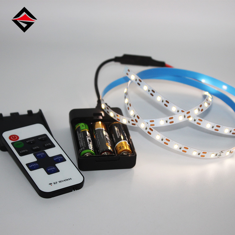 ပူပြင်းသည့် 5V USB ဘက်ထရီ box ကို Remote နှင့်အတူ LED Light Strip