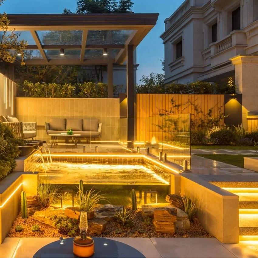 Patio ရေစိုခံအလင်းအရောင်အပူချိန်ရွေးချယ်ရေးလမ်းညွှန်နှင့်အတူ