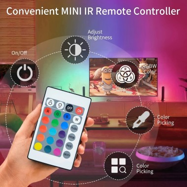 RGB Light Strips တွေဘယ်လိုအရောင်တွေကိုပြုပြင်နိုင်မလဲ။